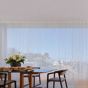 Persiana vertical para ventana <span class=keywords><strong>con</strong></span> listones Cortina de persianas transparentes verticales motorizadas - Product Image 6