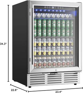 ตู้แช่แสดงสินค้าแบบกระจก ยี่ห้อ Vanace พร้อมตู้สแตนเลส - Product Image 5