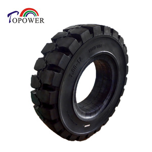 Pneu plein Topower 7.00-12 pour chariot élévateur, jante pneumatique, usage intensif - Product Image 4