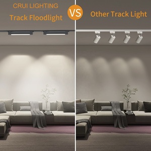 Projecteur LED à rail linéaire certifié CE RoHS 30W pour l'éclairage commercial intérieur en aluminium de style moderne pour le salon de la boutique - Product Image 6