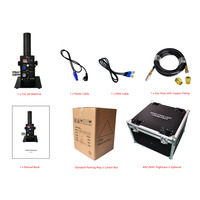 Machine à jet de CO2 200W à angle réglable, contrôle manuel DMX512, effet de scène 7-8M, canon cryogénique, tuyau de 6M, multi-connecteurs, pour DJ, club, fête