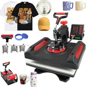 Freesub sublimation pen printing machine mugs heat press machine for t shirts caps P8001-11