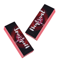 Boîte cosmétique magnétique personnalisée avec miroir, doublée d'éponge, emballage en papier pour brillant à lèvres, rouge à lèvres, parfum, crème pour le visage, gaufrée, laminée mate