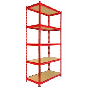 5 מדפי Boltless מוסך פלדה מתכווננת באיכות גבוהה צמיג - Product Image 5