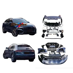 Mise à niveau <span class=keywords><strong>Q8</strong></span> de haute qualité vers RSQ8 liftings pare-chocs de voiture accessoires kit de carrosserie complet pour <span class=keywords><strong>Audi</strong></span> <span class=keywords><strong>Q8</strong></span> <span class=keywords><strong>2018</strong></span> + bodykit - Product Image 1