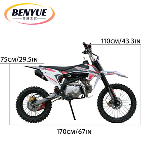 Precios de Fábrica, Motocicletas de Alta Velocidad de 125 CC y 4 Tiempos, Vehículos Todoterreno de Gasolina, Motocicleta de Cross para Adultos - Product Image 2