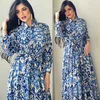 Floral Printed Turkey Clothes, Long Sleeve, Salwar Kameez