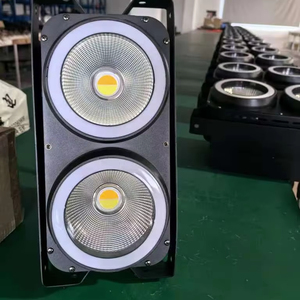 200W COB Moving Head Lights with RGBW Auxiliary 2-Head Stage Lights DMX512 <strong>Control</strong> - Product Image 3