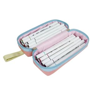 Sac à maquillage personnalisé en tissu, sac d'école mignon avec trousse à crayons pour étudiants, fermeture éclair - Product Image 6