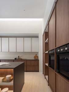 Mueble de Cocina con Fregadero, Perfil de Aluminio Italiano para Vidrio en el Modelo de Almacenamiento, Sistema Completo de Muebles y Accesorios de Cocina - Product Image 6