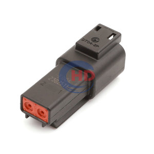 ขั้วต่อสาย <span class=keywords><strong>DT04</strong></span>-<span class=keywords><strong>2P</strong></span>-<span class=keywords><strong>CE02</strong></span> 2ขาสำหรับเชื่อมต่อสายเคเบิลรถยนต์อุปกรณ์นำทางรถยนต์อุปกรณ์โฮสต์ซีดีแบบย้อนกลับโมดูลเรดาร์ปลั๊ก - Product Image 6