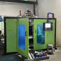 3 litros-5 litros usado HDPE Jerry Can máquina de moldeo por soplado máquina de tanque de botella de plástico de segunda mano