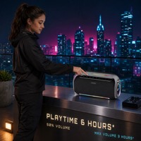 Haut-parleur Bluetooth sans fil portable d'extérieur étanche, super basses fréquences, haute qualité, le plus vendu