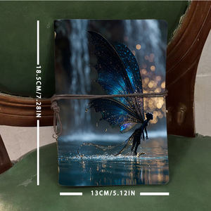 Cuaderno creativo A6 grueso 2025, 80 hojas, moderno y elegante estilo innovador, ideal para registros <span class=keywords><strong>de</strong></span> programación <span class=keywords><strong>de</strong></span> notas diarias con <span class=keywords><strong>Fa</strong></span> - Product Image 4