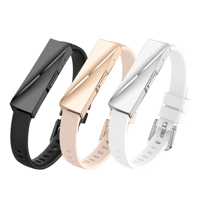 DS01 Smart Health Wristband Women's Zinc Alloy Bracelet Non-Screen IP68 Waterproof Sports Mode Fitness Tracker Screenless