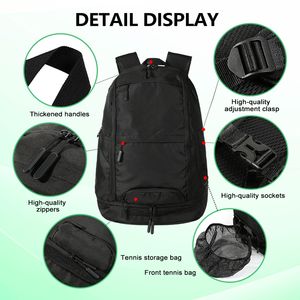 حقيبة رياضية مخصصة، حقيبة ظهر رياضية، حقائب مدرسية، حقيبة ظهر للسفر والتنزه، حقيبة ظهر لكرة السلة وكرة القدم، حقيبة تنس وكرة سلة - Product Image 4
