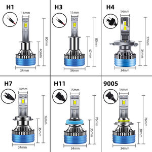 <span class=keywords><strong>Precio</strong></span> de Fábrica, Faro LED de Alta Potencia para Automóvil, 240W, 36000lm, 12V, 9005, 9006, H7, H4, H11, Bombilla LED para Accesorios de Automóvil - Product Image 4