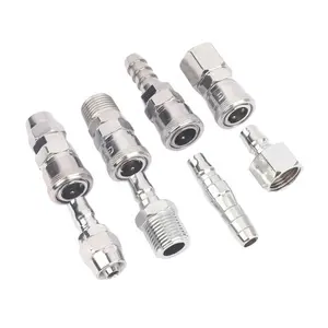 C type Pneumatic fittings Quick connector Quick Coupling Compressor Accessories Gas Air Pipe High Pressure Connector