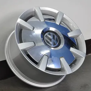 Cerchio in Lega Forgiato da 18 Pollici <span class=keywords><strong>Nero</strong></span> Lucido 100mm per Multivan Golf Beetle, Design a Cinque Razze, Miglioramento Automobilistico, Mozzo Ruota con Bulloni - Product Image 4