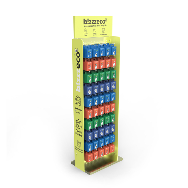 Modern Metal Floor Standing Digital Accessories Storage Display Rack with Custom Design for Construction