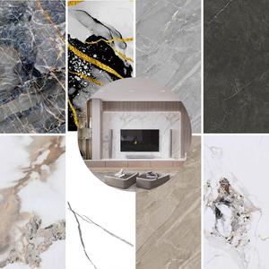 แผ่นผนังลายหินอ่อน PVC เคลือบเงาคุณภาพสูงแบบ OEM แผ่นลามิเนตตกแต่งผนังลายหินอ่อน - Product Image 4