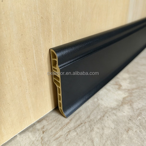 <span class=keywords><strong>Plinthes</strong></span> de sol commerciales modernes pour hôtels, en PVC blanc, imperméables, écologiques, durables, imitation bois, <span class=keywords><strong>plinthes</strong></span> noires - Product Image 2