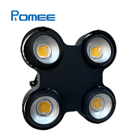 Public professionnel LED 4*100W 4 yeux WW/CW étanche COB Blinder lumière DMX512 pour événement théâtre Studio spectacle éclairage de Surface