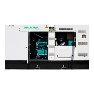 Cummins engine 6LTAA8.9-G2 60hz continuous power 220KW silent canopy type 275KVA diesel generator