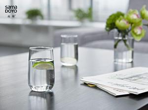 Commercio all'ingrosso Samadoyo 300ml tazza di <span class=keywords><strong>vetro</strong></span> resistente al calore tazze e <span class=keywords><strong>piattini</strong></span> trasparenti per il succo di caffè del tè-per tornare a scuola - Product Image 3