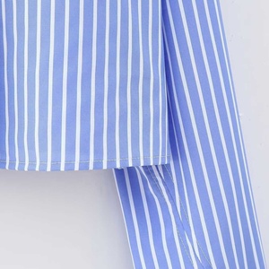 <span class=keywords><strong>Camicia</strong></span> Corta Tricolore in Stile Europeo e Americano, Design Francese per Abbigliamento Femminile - Product Image 5