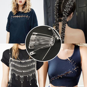 Alfinetes de Segurança de Ferro Prateado CYG - Product Image 5