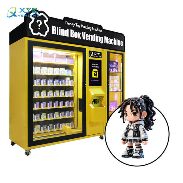 24 Hours Unmanned Large Capacity Automatic Mystery Box Blind Box Vending Machine Toy Surprise Gift Vending Machine