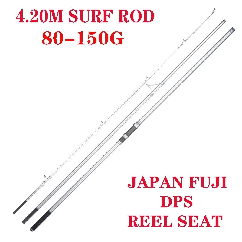 Fuji DPS Reel Seat, 80-150g, Silver Rod