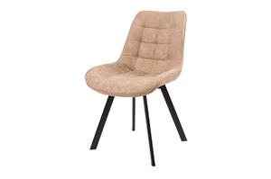 Venta al por mayor precio barato venta caliente muebles para el hogar moderno terciopelo sillas de comedor con patas de metal - Product Image 5