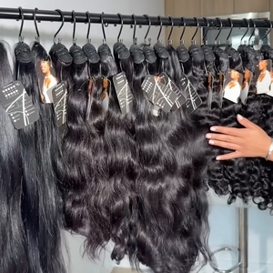 Hight chất lượng bán buôn tóc Trinh Nữ các nhà cung cấp, 100% nguyên liệu tự nhiên Trinh Brazil sản phẩm tóc con người bó với đóng cửa - Product Image 1