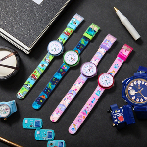 Jam Tangan Quartz Huanghong Kartun Fashion untuk Anak Perempuan, Dial 31mm, Case 10mm - Product Image 3