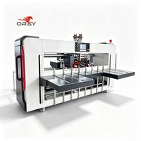 Máquina Clavadora Semiautomática de Dos Piezas Oray 1200D 2000mm para Paredes Simples/Dobles Corrugadas con Pantalla de Código de Error y Visualización Rápida