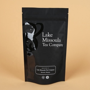 カスタムロゴ対応 食品包装用 防水・生分解性プラスチック ジッパー付きポーチ ドイパック アルミ箔 スタンドアップパウチ - Product Image 2