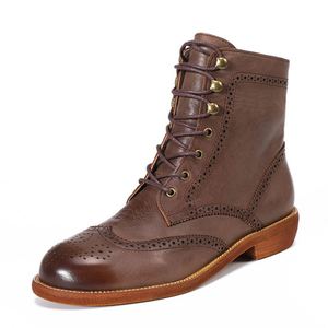 Botas de Montar de Cuero de Primera Calidad para Mujer, Ajuste Ancho, Cuero de Grano Completo, Hechas a Mano, Estilo Retro, Forradas de Piel, Botines - Product Image 4