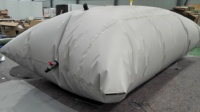 Seau gonflable pliable en PVC/TPU pour stockage d'eau, capacité de 50000 litres, 10000 gallons