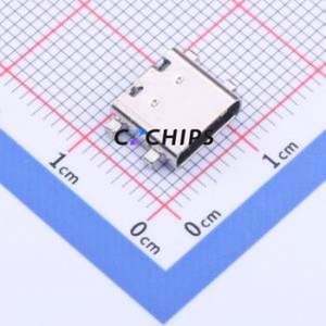 YTC-TC16-32 USB Connector SMD Connector ( Connector Type: Type-C )( Gender: Female )( Mounting Type: Sink Board ) - Product Image 1