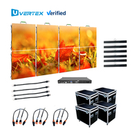 500*500mm 7680Hz Indoor P1.9 P2.6 P2.9 Outdoor P3.91 Wasserdichte Bühnen-Miet-LED-Anzeigetafel Videowand