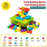 Ensemble de construction de maison de poupée DIY pour enfants, 58 pièces, jouet éducatif en plastique ABS de haute qualité, aire de jeux familiale, pour les enfants de 2 à 6 ans, unisexe