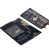 Sac à fermeture éclair anti-odeur personnalisé pour paquet de cigarettes, hydratant