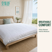 Couette infusée aux herbes Anyangshu : Plus de 3000 ions négatifs, douce et chaude, pour un sommeil réparateur à la maison
