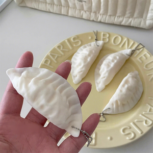 ของเล่นบีบคลายเครียดรูปเกี๊ยวซ่าสุดน่ารัก สร้างสรรค์และนุ่มนิ่ม - Product Image 4