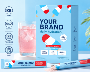 Poudre <span class=keywords><strong>de</strong></span> supplément d'électrolytes et <span class=keywords><strong>de</strong></span> peptides <span class=keywords><strong>de</strong></span> collagène hydrolysé pour la récupération rapide, l'hydratation et la performance post-entraînement, favorisant l'endurance - Product Image 2