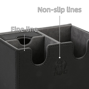 Torson 160 + Da Hộp Boong Cho Tcg Cho CCg Lcg Cao Cấp Thẻ Nintendo Chơi Thẻ PU Hội Đồng Quản Trị Trò Chơi Lưu Trữ Trường Hợp Lật Hộp Boong - Product Image 5