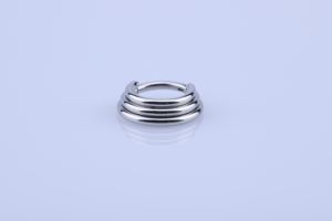 Anneaux de perçage en titane, torsadé, <span class=keywords><strong>nez</strong></span>, bijouterie à 3 anneaux, articulé, bon marché, vente en gros, - Product Image 2