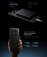 Redmi Note 14 Pro 5G 8+256Go Processeur Octa-Core Caméra Arrière Haute Résolution Fonctionnalités de Jeu Intelligentes Compatible LTE Anglais